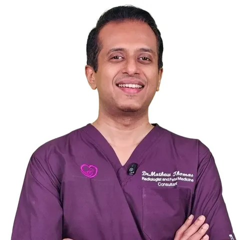 Dr. Mathew Thomas – Radiologist and Fetal Medicine Consultant portrait